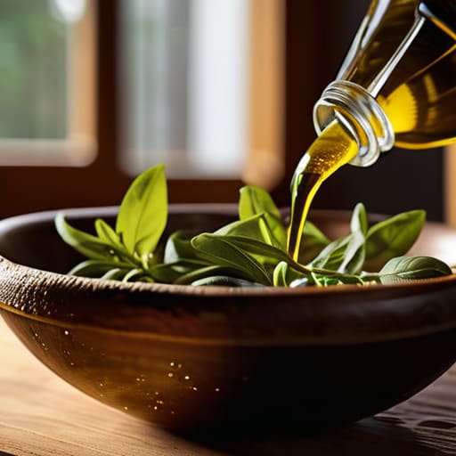 The Foundation: Extra Virgin Olive Oil bottle.
