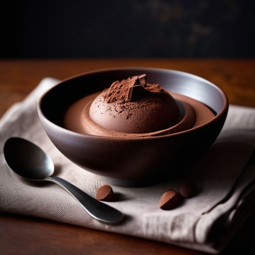 The Three-Ingredient Chocolate Mousse in a bowl.