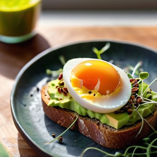 Avocado Toast with a Protein Upgrade.