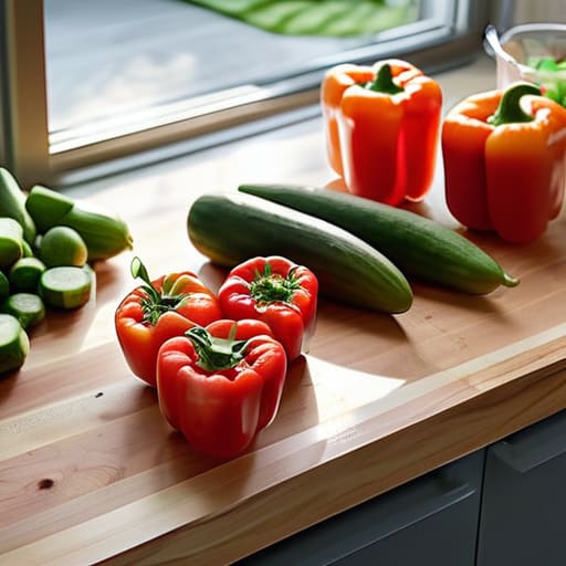 Chopping vegetables to Chop Once, Eat Thrice.