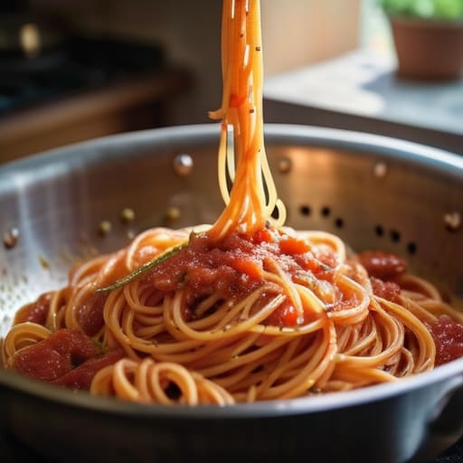 The Final Setup for perfect pasta cooking.
