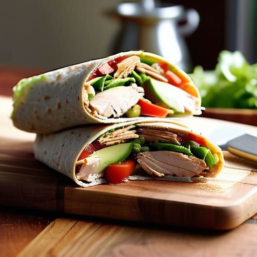 The High-Protein Wrap Strategy lunch idea.