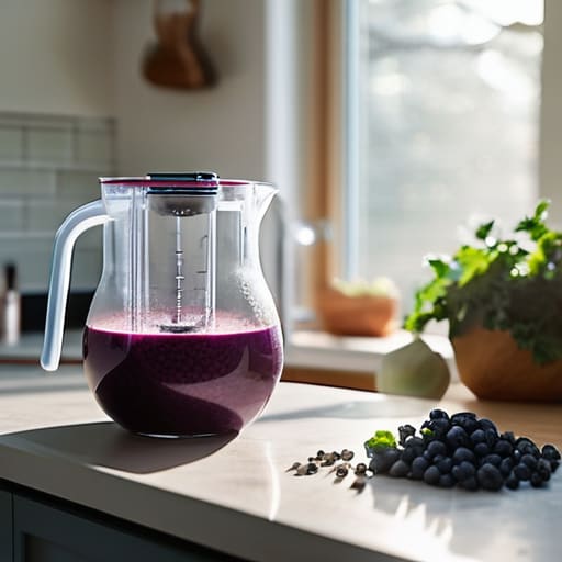 The High-Speed Smoothie Setup with pre-portioned bags.