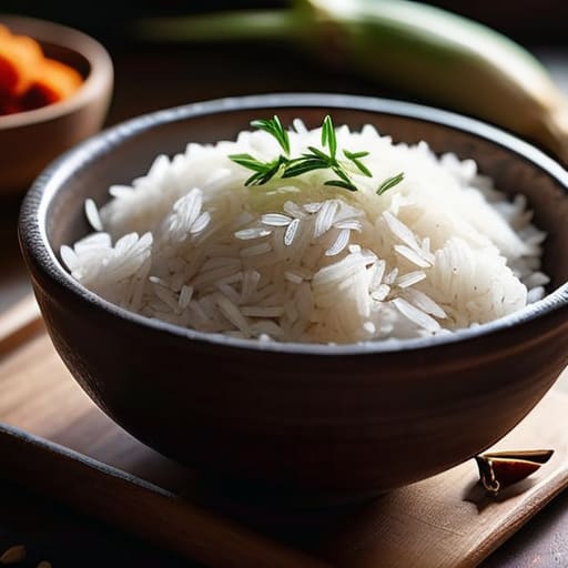 The Versatile Grain: Basmati Rice base.