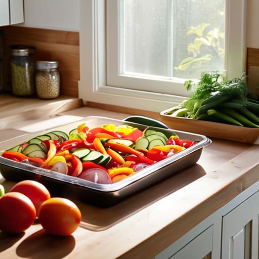 Chop Once, Eat Twice vegetable meal prep.