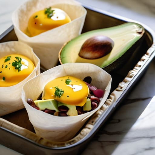 Savory Breakfast Burritos (Batch Cooked) for mealprep.