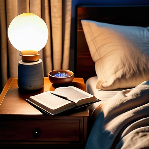Simple evening routine for better sleep.