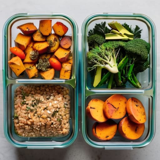 Healthy meal prep ideas for the week.
