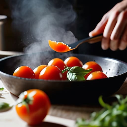 Learning how to cook without a recipe.