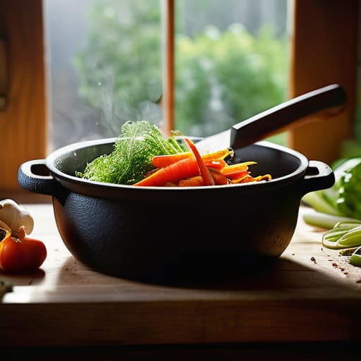 Learning how to make soup from scraps.