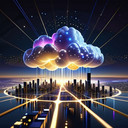 Explaining what is cloud computing.